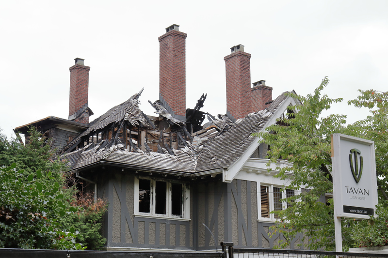 Oops. Probably not the renovation that the owner had in mind....
